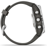Часы GARMIN FENIX 7S PRO – SOLAR EDITION SILVER WITH GRAPHITE BAND 11401