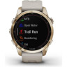 Часы GARMIN FENIX 7S SAPPHIRE SOLAR CREAM GOLD TITANIUM WITH LIGHT SAND BAND 11154