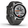 Часы GARMIN FENIX 7S SILVER WITH GRAPHITE BAND 11158