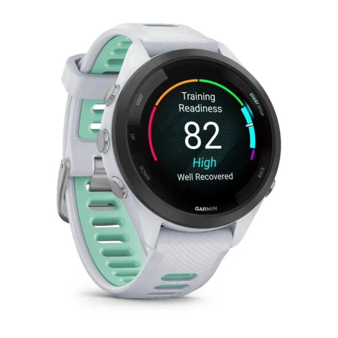 Часы GARMIN FORERUNNER 265S белый/голубой 010-02810-54