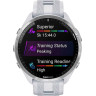 Часы GARMIN FORERUNNER 965 Smartwatch Titanium Digital Dial Whitestone Silicone Strap 010-02809-81