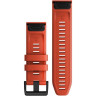 Ремешок для смарт часов GARMIN QUICKFIT 26 WATCH BANDS FLAME RED SILICONE 11190