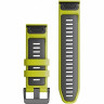 Ремешок GARMIN EPIXPRO (G2) 26MM QUICKFIT LIME/GRPHT SILICN BND 010-13281-03