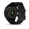 Смарт-часы GARMIN DESCENT Mk3i - 51 мм, титан Carbon Grey DLC с черным силиконовым ремешком 010-02752-10