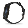 Смарт-часы GARMIN DESCENT Mk3i - 51 мм, титан Carbon Grey DLC с черным силиконовым ремешком 010-02752-10